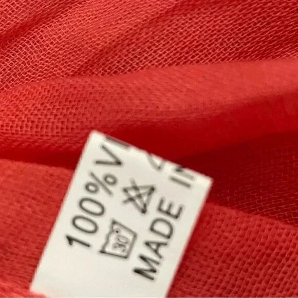 2 for $30 Ombre Oversized Salmon Pink Viscose Shawl Scarf Soft Wrap One Size - Picture 5 of 9